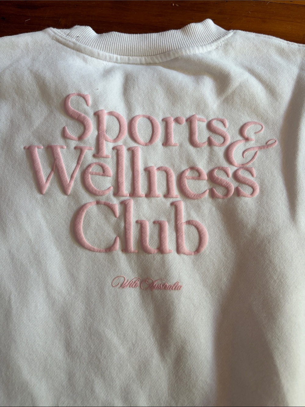 Pink Wilo Sports & Wellness Club Sweatshirt